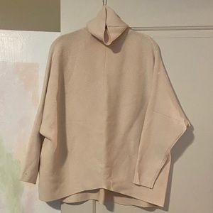 ANRABESS Womens Turtleneck Long Batwing Sweater